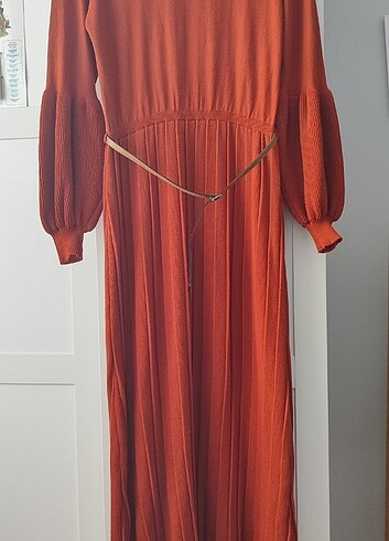 Eminos moda pileli elbise