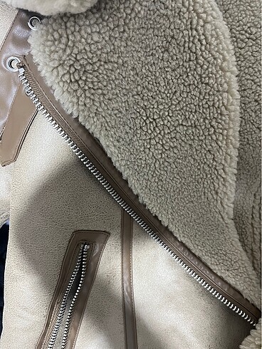 Stradivarius Uzun biker ceket