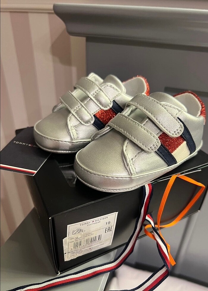 Tommy Hilfiger Orjinal Bebek Ayakkabı - Görsel 4