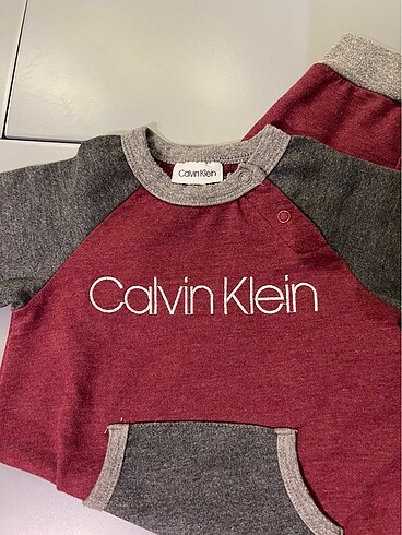 18-24 Ay Beden Calvin Klein Orjinal Bebek Tulum