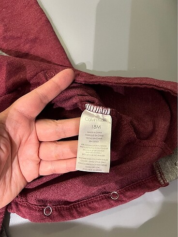 Calvin Klein Orjinal Bebek Tulum - Görsel 7