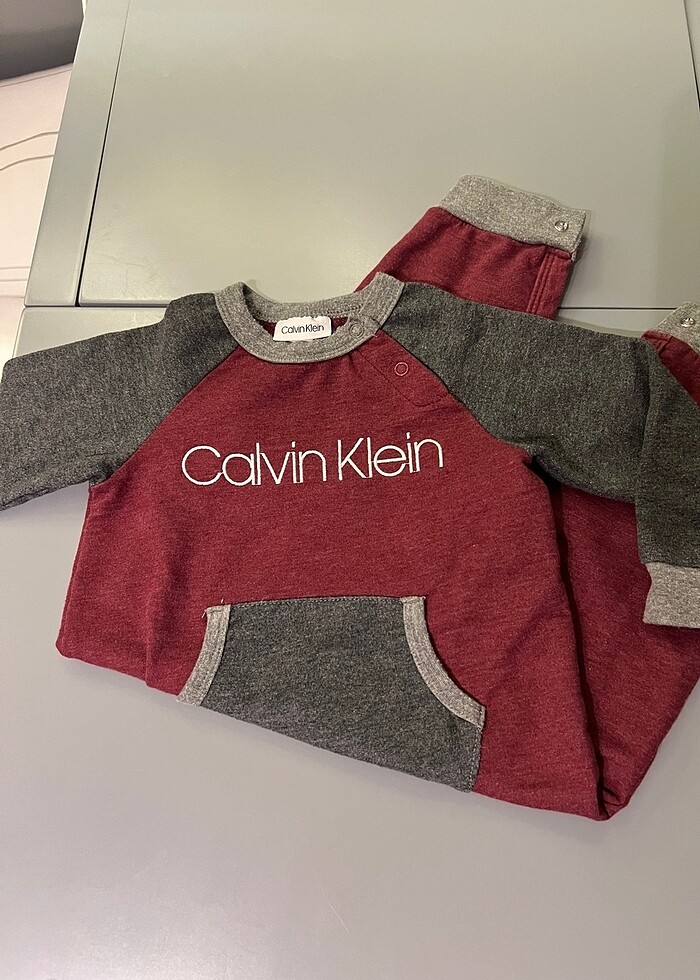 Calvin Klein Orjinal Bebek Tulum - Görsel 2