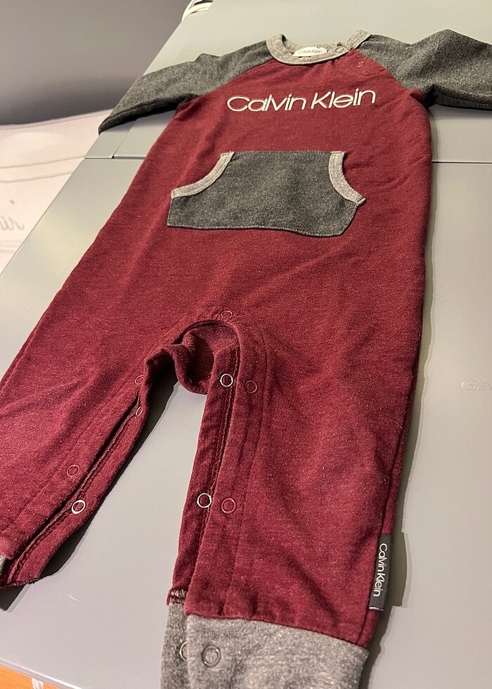 Calvin Klein Orjinal Bebek Tulum - Görsel 5