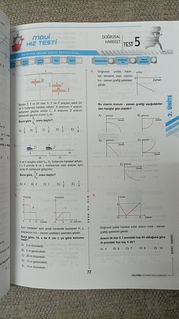 Beden Renk Fizik test kitabı