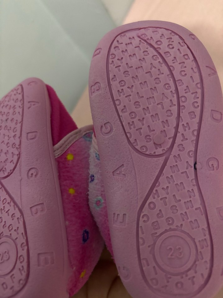 Kız Çocuk Pembe Sıcak Ev Terliği panduf - Görsel 3