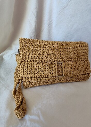  Beden çeşitli Renk El örgüsü clutch çanta