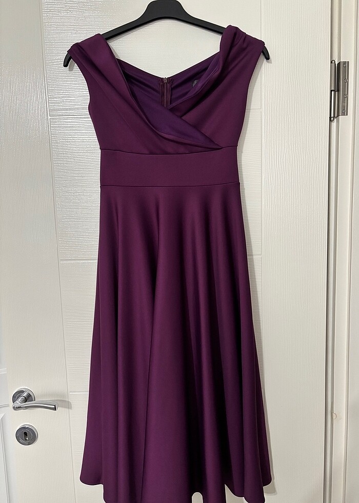 Midi boy elbise - Görsel 2