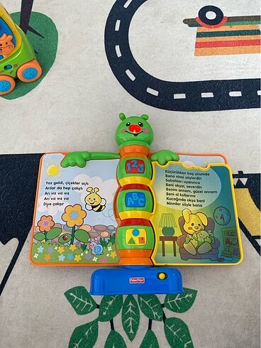 Fisher Price Eğitici masalcı tırtıl pilli oyuncak