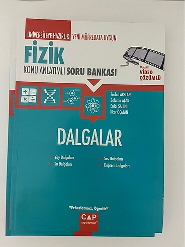  Beden Renk çap yayınları tyt fizik seti