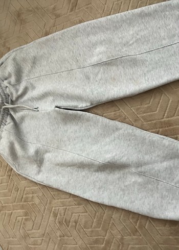 Gri Kadın Fermuarlı Rahat Kesim Eşofman - Görsel 4