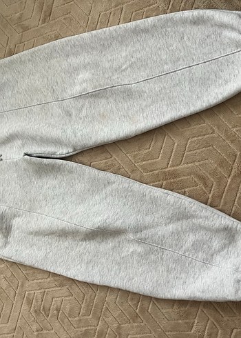 Gri Kadın Fermuarlı Rahat Kesim Eşofman - Görsel 2