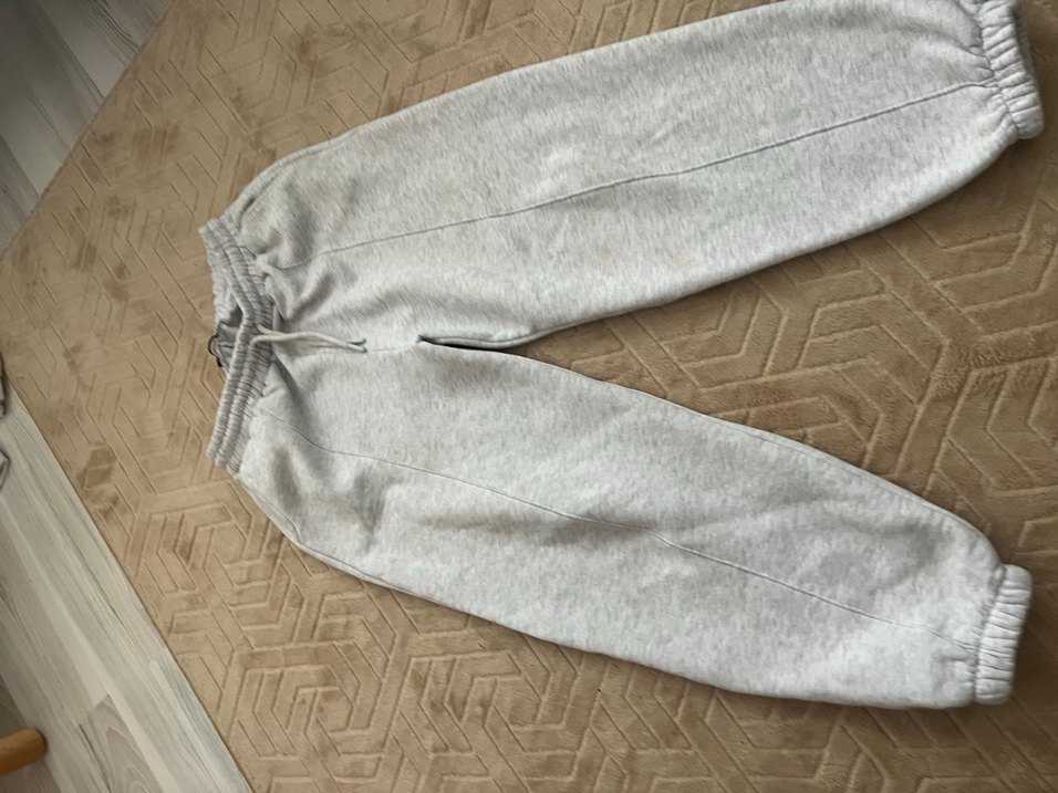 Gri Kadın Fermuarlı Rahat Kesim Eşofman - Görsel 4