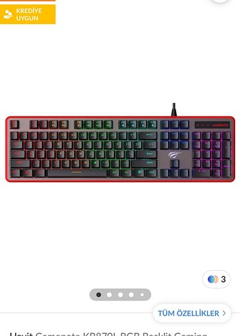 Gaming klavye - Görsel 6