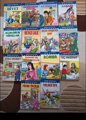 Ömer Seyfettin kitap serisi 