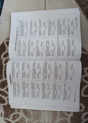  Test Your Vocabulary - İngilizce ELS