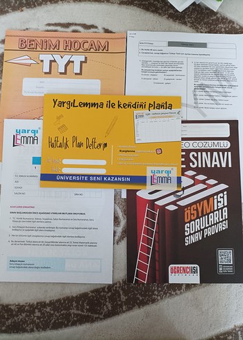 TYT Sınav Hazırlık Seti ve planlayıcı
