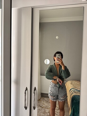 Trendyol & Milla Bağlamalı gömlek