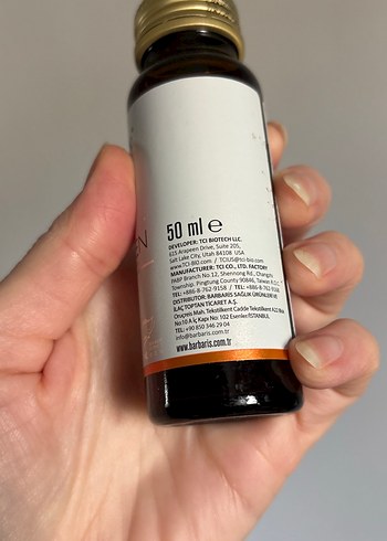 Diğer Bárbaris Sıvı Kolajen Yaşlanma Karşıtı Serum