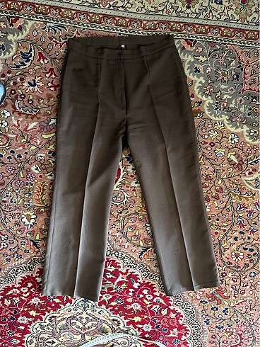 Kahve kadın kumaş pantalon iade yoktur