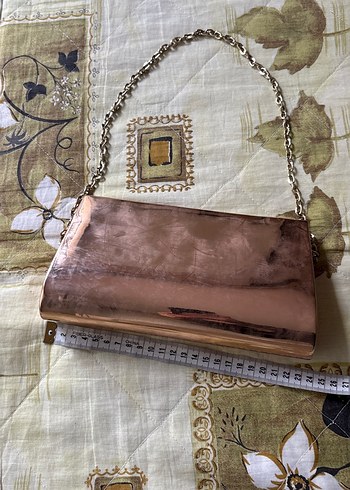 Diğer Metalik Kadın Clutch Çanta
