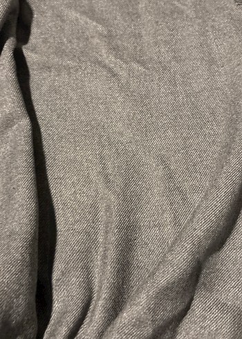 Gri uniseks Püsküllü Şal iade yoktur - Görsel 2