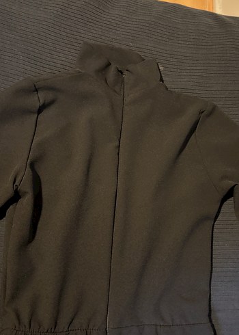 Zara gece davet düğün Kadın Siyah Uzun Tulum iade yoktur - Görsel 12