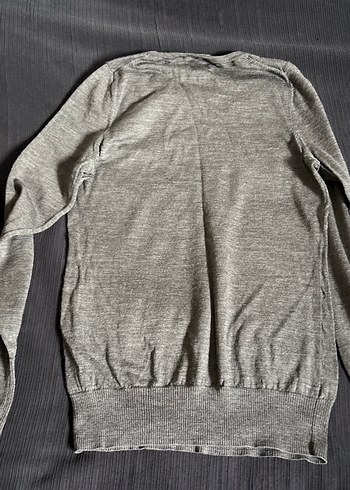 Massimo Dutti Gri Yün Kadın Kazak iade yoktur - Görsel 8