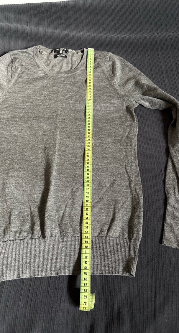 Massimo Dutti Gri Yün Kadın Kazak iade yoktur - Görsel 5