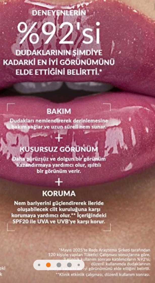 Avon Peptit Serumu İçeren Pembe Dudak Parlatıcısı - Görsel 4