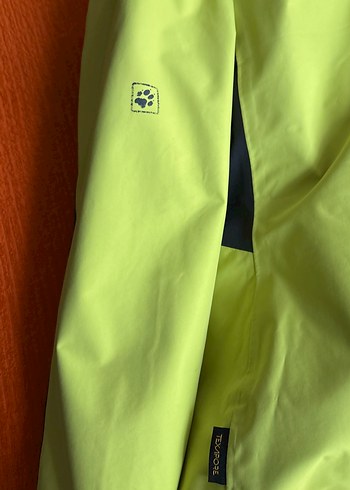 Jack Wolfskin Sarı Kadın Kapüşonlu Midi Mont - Görsel 7