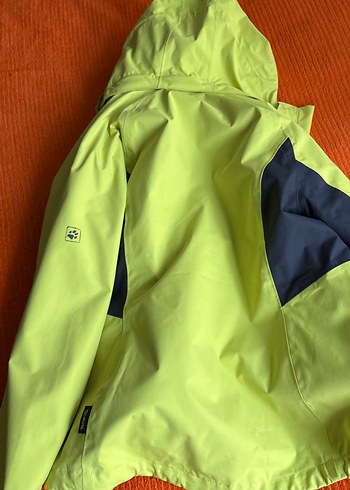 Jack Wolfskin Sarı Kadın Kapüşonlu Midi Mont - Görsel 6