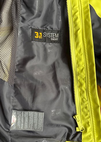 Jack Wolfskin Sarı Kadın Kapüşonlu Midi Mont - Görsel 3