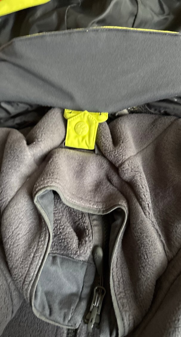 Jack Wolfskin Sarı Kadın Kapüşonlu Midi Mont - Görsel 5