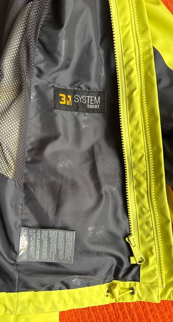 Jack Wolfskin Sarı Kadın Kapüşonlu Midi Mont - Görsel 3