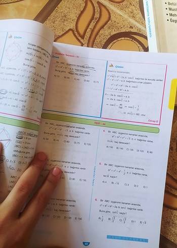 2018-2019 AYT Trigonometri Logaritma Soru Kitabı