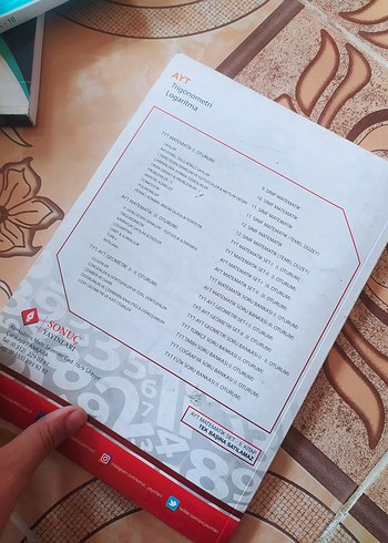 Beden 2018-2019 AYT Trigonometri Logaritma Soru Kitabı