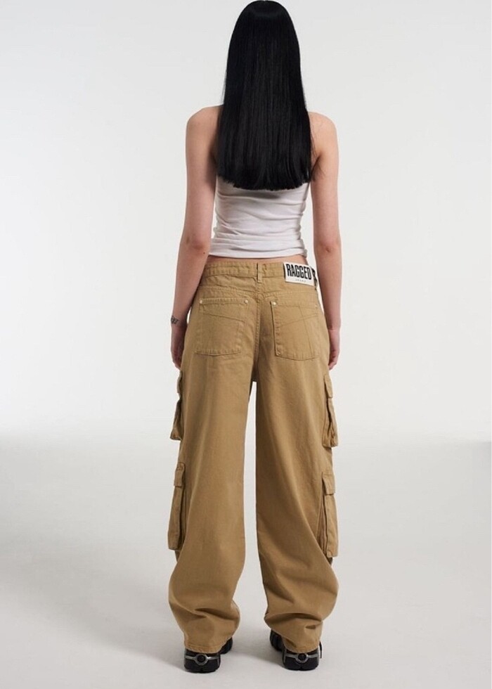 Ragged kargo pantolon - Görsel 2