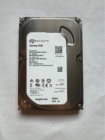 ?Sıfır Seagate 500GB 7200RPM HDD ? Hiç Kullanılmadı, Takılmadı!?