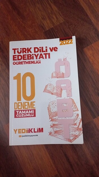Türk Dili ve edebiyatı öabt deneme