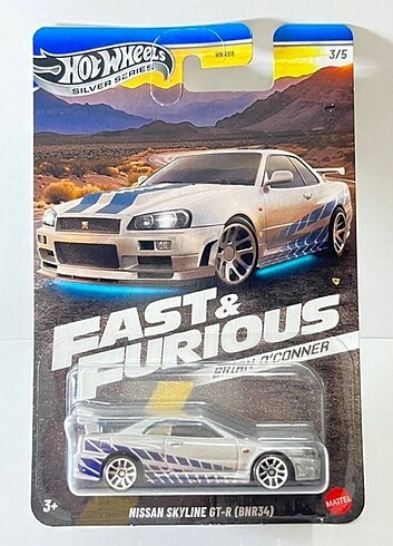 Nıssan Skylıne Gt-r 34 Hotwheels Brian O'Conner 