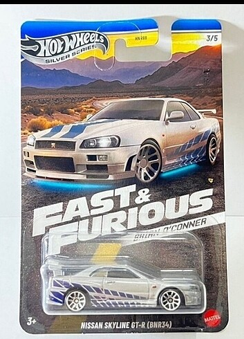 Nıssan Skylıne Gtr R34 Brian O'Conner Hotwheels 