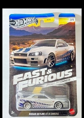 Nissan Skyline GT-R 34 Brian O'Conner Hotwheels