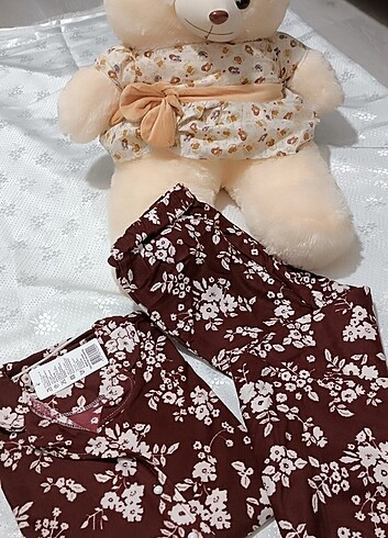 SÜET PİJAMA TAKIMI 