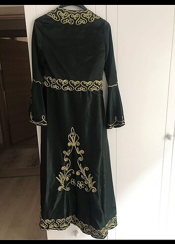diğer Beden haki Renk Bindallı kına gecesi kıyafeti 