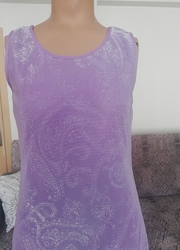 m Beden mor Renk 38 beden gece elbisesi