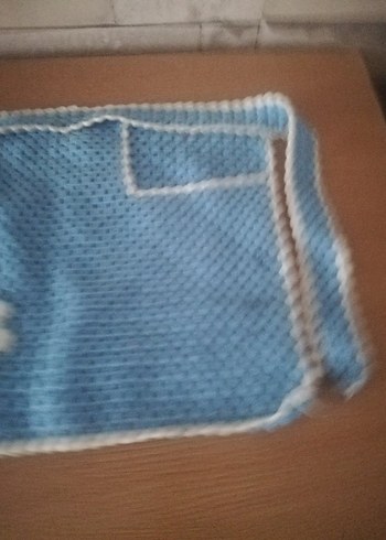 Nakışlı Mavi Mutfak Önlüğü - Görsel 4