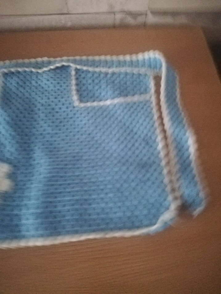 Nakışlı Mavi Mutfak Önlüğü - Görsel 4