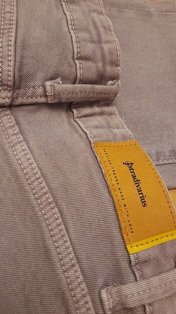 34 Beden mor Renk Stradivarius pantolon