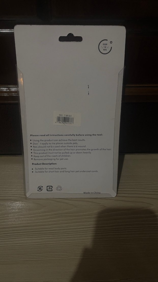 Kedi ve Köpek Tüy Tarağı - Görsel 3