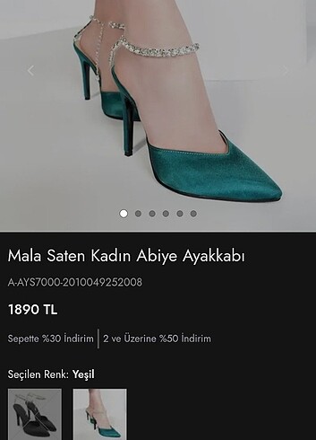 Zara Saten topuklu ayyakabi 